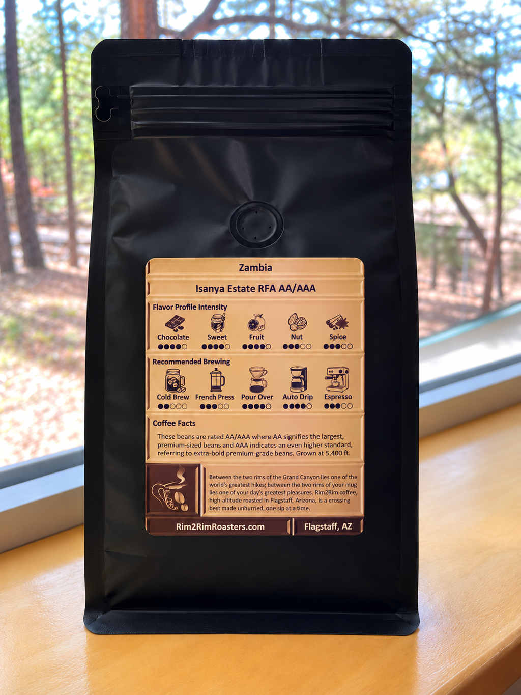 Zambia Isanya Estate - light roast: $15-$25
