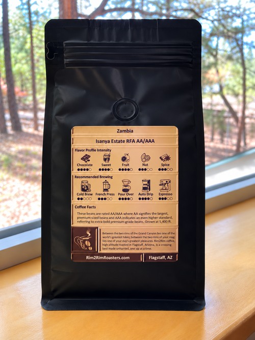 Zambia Isanya Estate - light roast: $15-$25