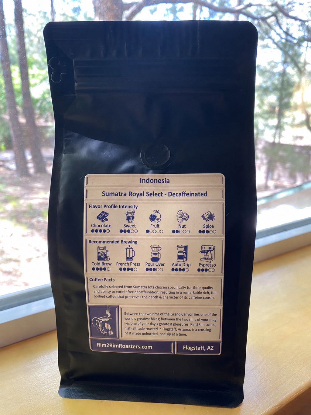 Sumatra Royal Decaf - medium roast
