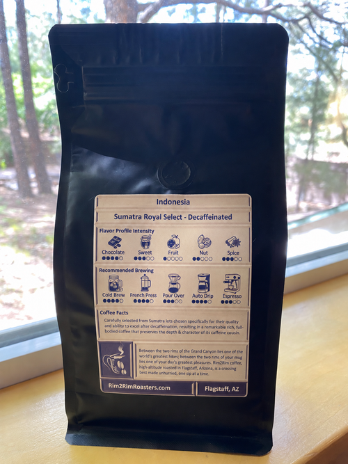 Sumatra Royal Decaf - medium roast